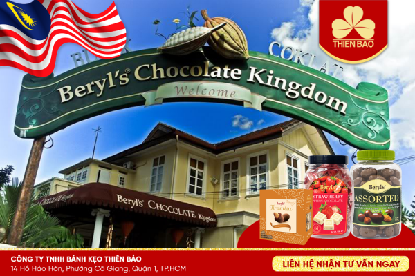 PHẢI THỬ NGAY BERYL’S CHOCOLATE - THƯƠNG HIỆU HÀNG ĐẦU TỪ MALAYSIA